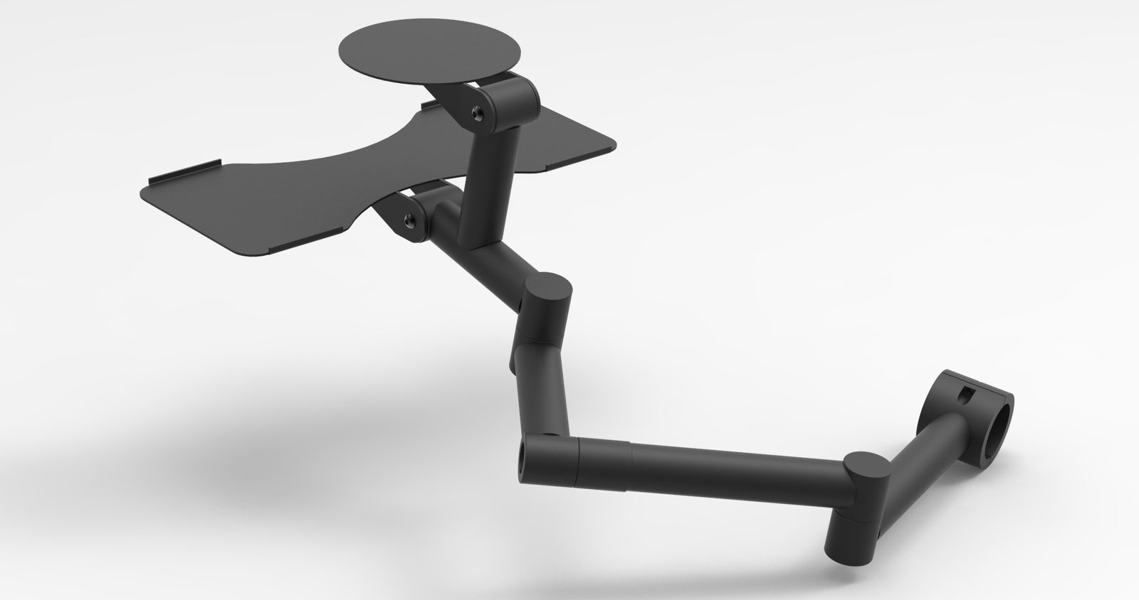 Trak Racer Adjustable Keyboard Mouse Tray Upgrade Kit Black