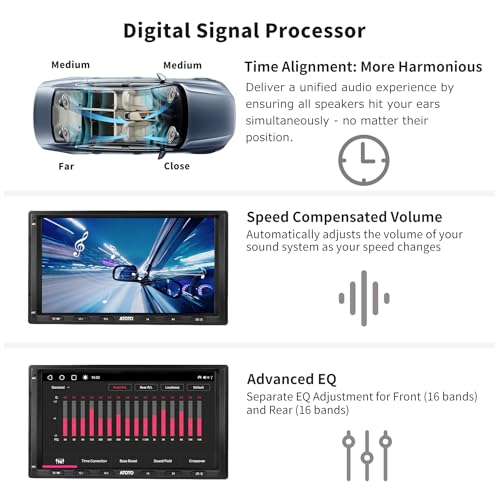 ATOTO S8 Gen3 7-Inch Android Double DIN Car Stereo With 4G LTE and 1080P DVR Backup Camera - Image 6