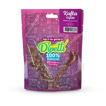 DIPETTI Mordedor Natural Para Cães Kafta - 3 Esôfagos Dipetti