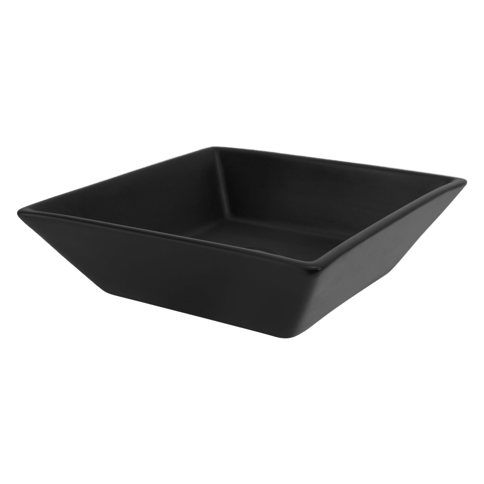 ML-Design Lavabo de Cerámica Negro Mate Redondo Ø 280 x 150 mm Con Agujero De Desagüe Lavamanos Moderno De Encimera Sobremesa De Superficie Pila Para Baño Aseo Fregadero Diseño Minimalista — view 12