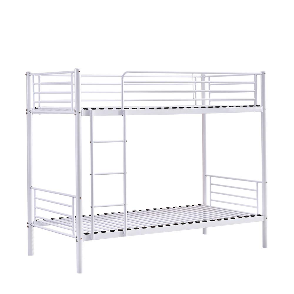 Buy Huisen Furniture White Metal Single Bunk Bed Cot Frame 3FT High er