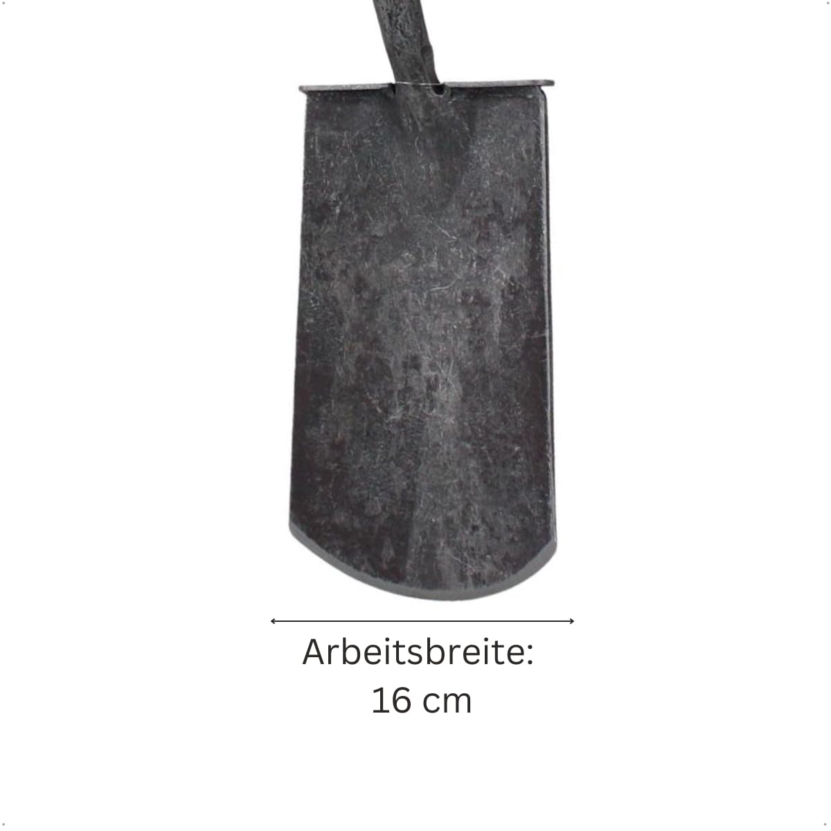 D&O - Gärtnerspaten mit Tritt - Spaten aus Borstahl mit Eschen-T-Stiel