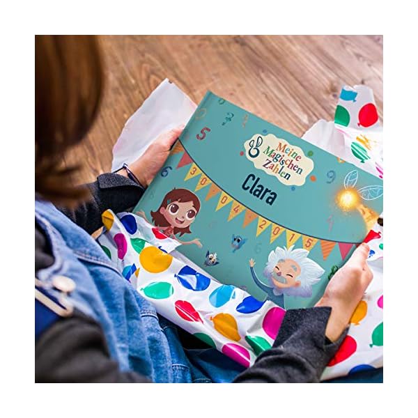 MY MAGIC STORY Meine magischen Zahlen, Kinderbuch personalisiert Einmalige Geschichte über das Geburtsdatum eines Kindes… – Bild 8