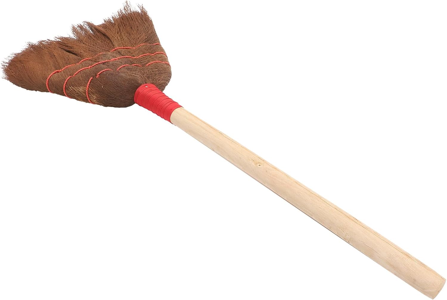 ’ Small Indoor Broom with Natural Bristle, Soft Mini Hand Broom for Home Cleaning, Friendly Sweeping Brush Suitable for Household Use Style Color