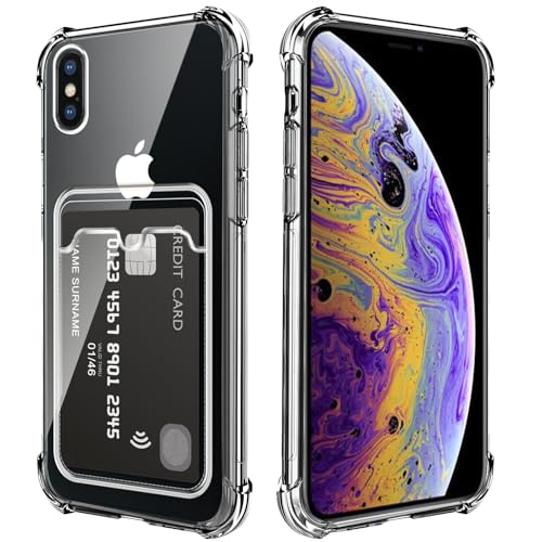 🎁 Modelli applicabili⭐ Progettato per iPhone X / Xs. Non adatto per altri telefoni cellulari. Si prega di controllare il modello del telefono prima dell'acquisto. La sua custodia interna in TPU non può staccare il pacchetto del portafoglio, che non è staccabile