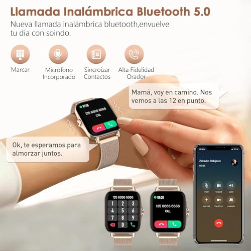 Smartwatch, smartwatch mujer Marca Gurkitsy (3)