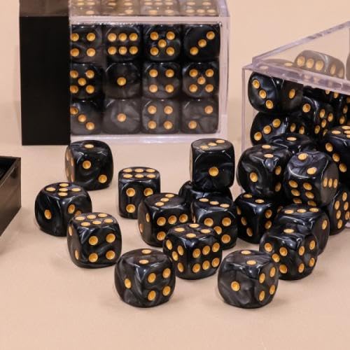 Epic Forge -Set of 36 six-sided dice - Black, 12 mm - Image 3