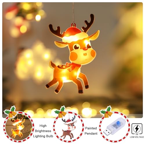 BLOOMWIN Window Lights Christmas Decor - Image 3
