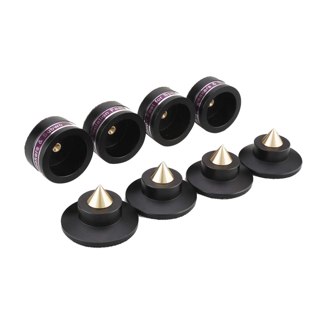 MLWSKERTY 4Pcs Aluminum Shockproof Pads Isolation Stand for Audiocrast IF03S