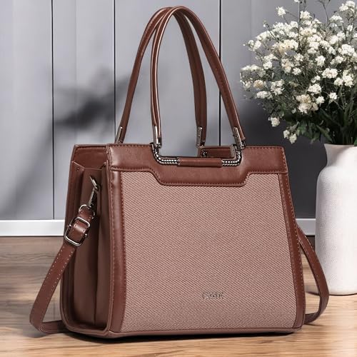Image of EXOTIC Premium Embossed Texture Design PU Leather Hand Bag for Women