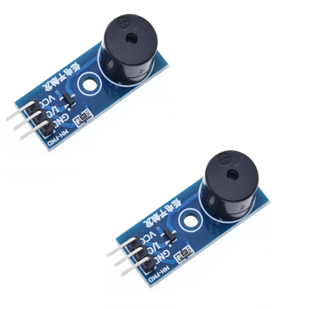 ControllersTech 3.3 to 5V Passive Buzzer Module (2Pcs) (B0B7BQ791H) Amazon Price History, Amazon Price Tracker