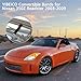YIBEICO Convertible Bands for Nissan 350Z Roadster 2003-2009, Elastic Convertible Top Strap Kit, Upgraded Polyester Fiber Latex Elastic Top Bandage Kit Replacement