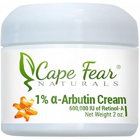 Cape Fear Naturals 1% Alpha Arbutin Cream, 2oz jar Cover