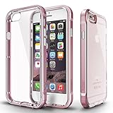 iPhone 6s Case, PLESON® [Crystal Bumper] iPhone 6s Case Cover, Dual Layer Case [FREE Screen Protector] [Drop Protection] PC Bumper and Scratch Resistant Crystal Clear Back Case for Apple iPhone 6 / 6s