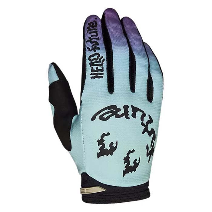 Handschuhe Fox 180 Hello Future Light Blue XL