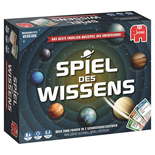 Jumbo Spiele Jumbo 19498 Spiel des Wissens - das klassische Wissensspiel für die ganze Familie - Gesellschaftsspiel für 44233 Spieler ab 8 Jahren, 500 x x 500 – Bild 4