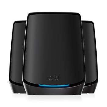 NetGEAR Orbi WiFi 6 Mesh (RBK863SB) | System Mesh Tri Band