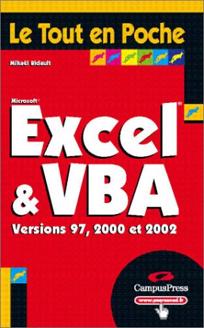 Télécharger Excel et VBA PDF