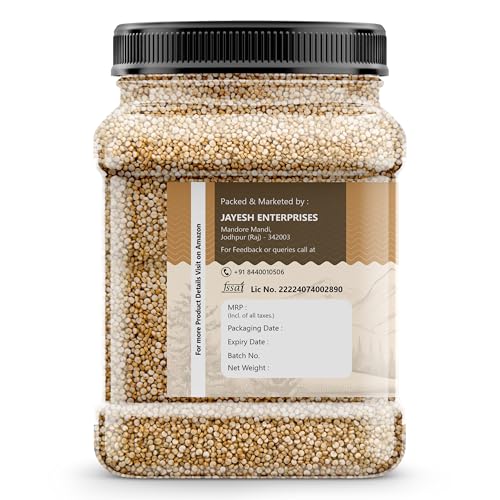 Image of Earthy Eats Quinoa Seeds 1000 G| Whole Grain Kitchen Ingredient | Ideal for Salads, Soups and Everyday Cooking | Versatile Pantry Staple for a Variety of Dishes