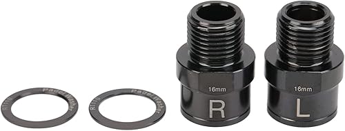 Miniatura 9 de Extensor de pedal de bicicleta, pedal de bicicleta de aleación de 0.630 in0.6 pulgadas, eje de extensión de pedal de bicicleta, eje de extensión