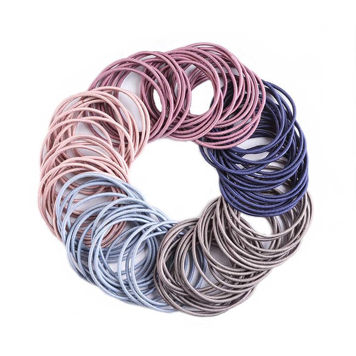 MYYNTI Fashion Ponytail Elastics Small Hair Ties Rubber Bands Styles Scrunchie Fashion Hair Rubber for Girls and Womens (Multicolor) (Pack Of 25) (B0BTYWD6FN) Amazon Price History, Amazon Price Tracker