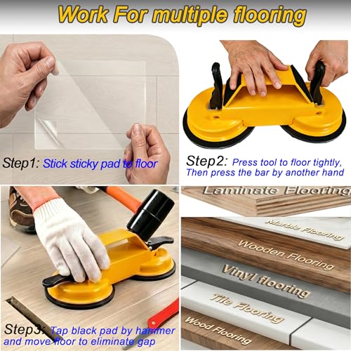 Floor Gap Fixer Tool for Laminate, Vinyl, Lvp, Wood, Hardwood, Tile Floor — view 5