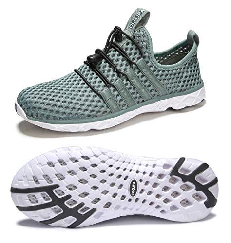 DLGJPA Women's Lightweight Quick Drying Water Shoes for Beach or Water Sports Slip On Walking Shoes