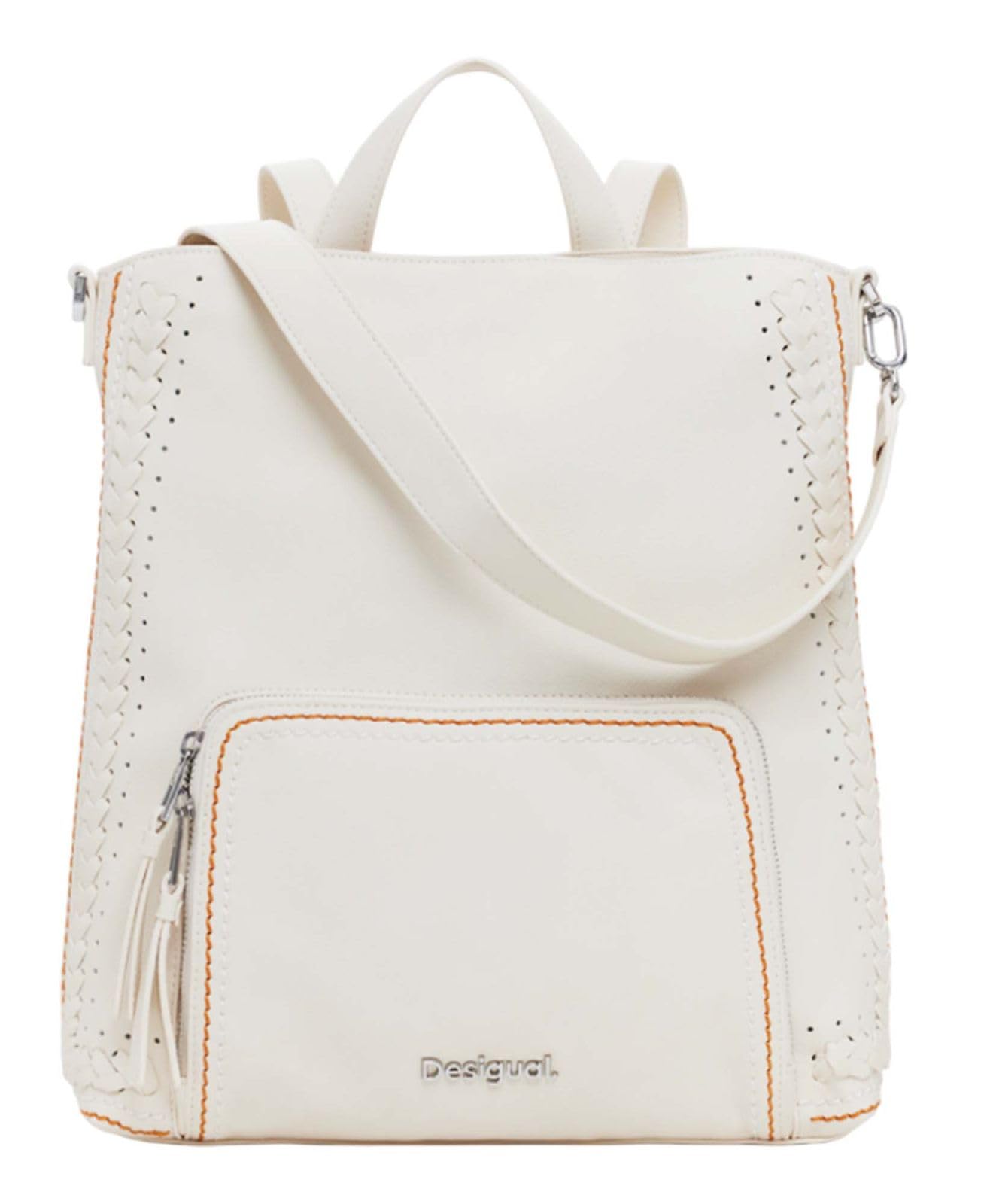Desigual leisure backpack Trama Pretoria Backpack Crudo creme-white