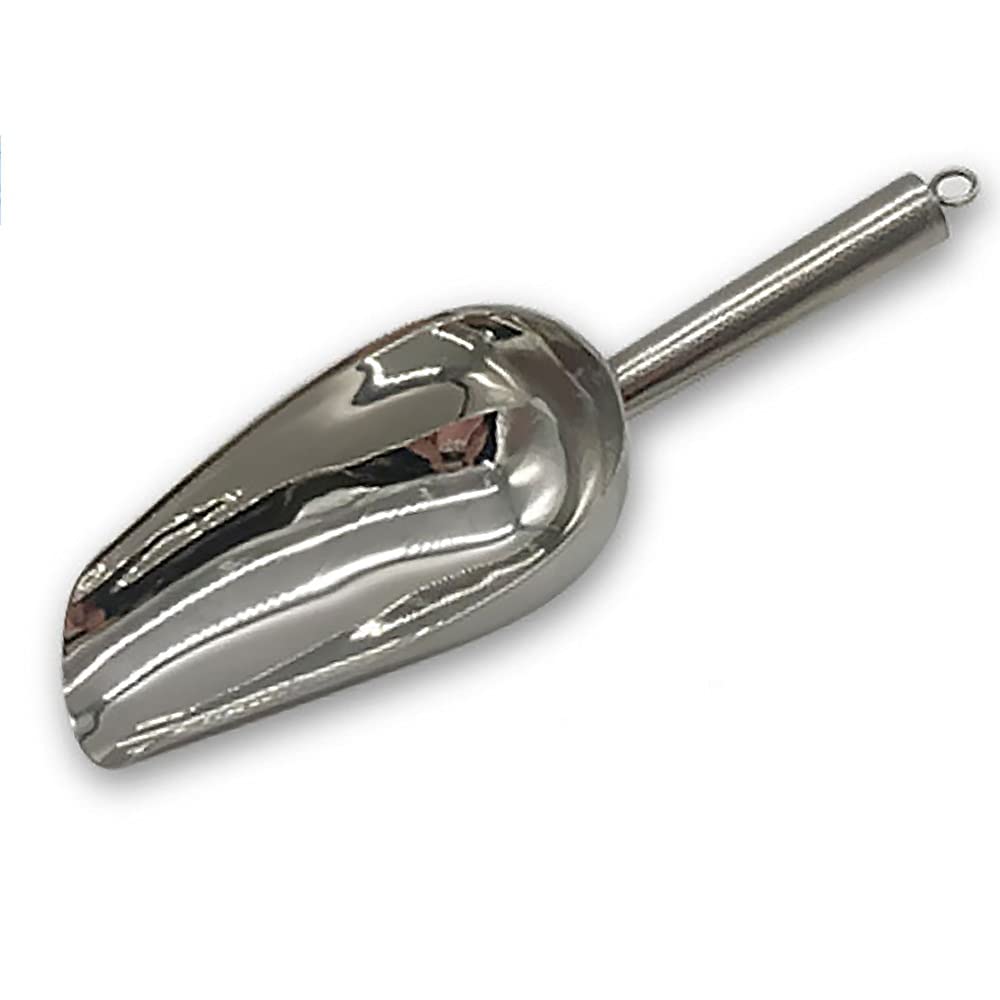 Edelstahl-Lebensmittelschaufel 304 – 25x14,5x12cm Produktbild-Vorschau 4