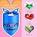 40 Pieces Adopt Me Dog Bandanas Bulk Multi Colors Bibs Triangle Dog Washable Scarf Kerchief Set for Small Medium Large Cats Pets Costume Accessories Decoration