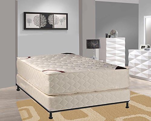 Spinal Solution 14-Inch Firm Double Sided Tight top Innerspring Fully Assembled Mattress, Good for The Back, Full, Beige