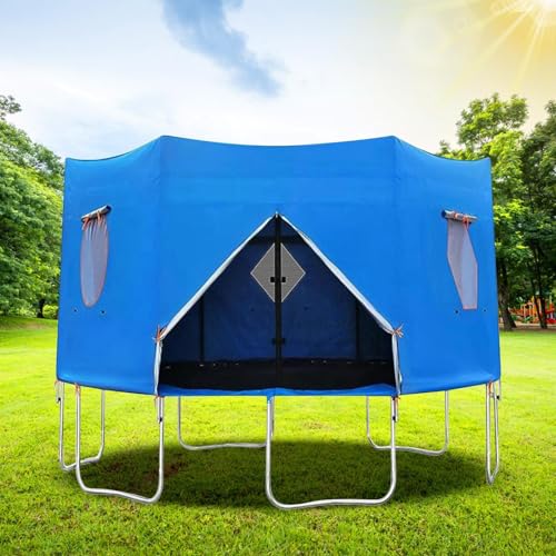 Toldo de cama elástica y tienda de campaña resistente a la lluvia para jardín 3