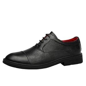 Dress Oxford Shoes for Men Classic Lace-up Formal Tuxedo Shoes Fashion Mens Formal Dress Shoes Male Business Office Oxfords Luxury Wedding Shoes