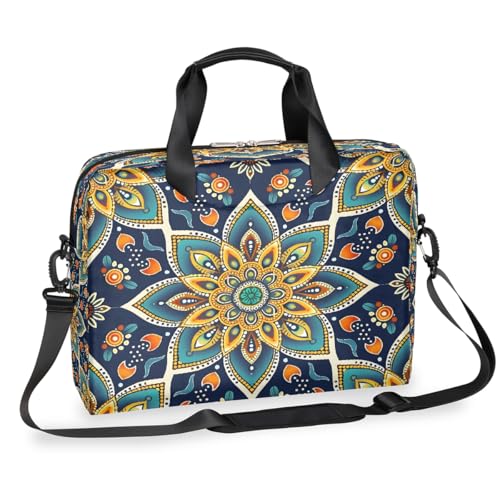 Bolsa Mandala Bohemiaflowers para Laptop de 16 pulgadas
