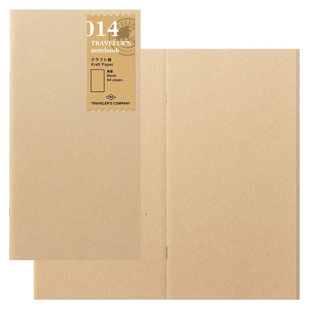 Traveler's Notebook Refill, Kraft Paper, 14365006 : Office Products