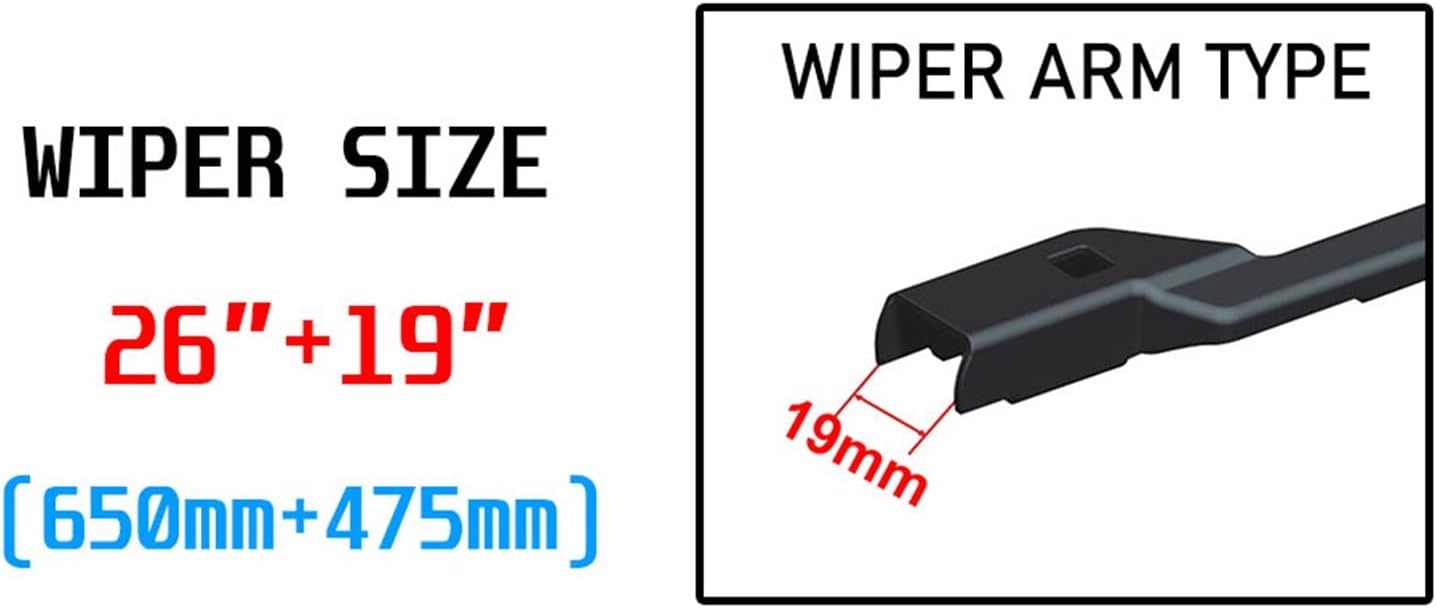 Car Front Windshield Windscreen Wiper Blades Brushes Cutter For Ford For Mondeo MK4 2007 2008 2009 2010 2011 2012 2013