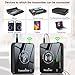 New Wireless In Ear Monitor System, 2.4G Stereo Iem System With Clip, Low Latency Transmitter Receiver Auto-Pairing, One To More, 24bit/48khz High-Resolution Sampling (Transmitter+Receiver)