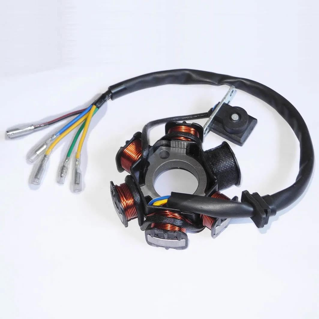 Dispositivi Accensione Moto 50 Cc 70 Cc 90 Cc 110 Cc 125 Cc Bobina A 6 Poli Volano Magnete Statore Rotore Ricambi Di Ricambio Per Motociclette Kit Accensione Motocicletta