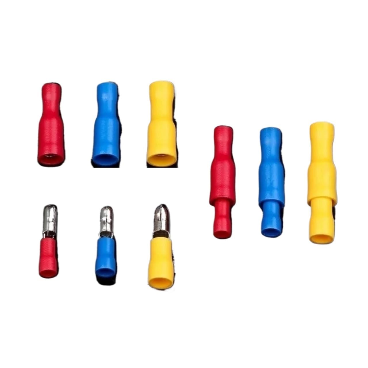 Connecteur de câble isolé, 280 pièces, fil électrique, sertissage, pelle, anneau bout à bout, ensemble de fourchettes, cosses d'anneau, bornes roulées, Kit assorti
