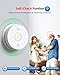 SITERWELL Smart Smoke and Carbon Monoxide Detector with Auto-Check, 2.4G WiFi Smoke Detector, WiFi Smoke Detector and Carbon Monoxide Detector Combo Conforms to UL 217 & UL 2034 Standards, 2 Pack
