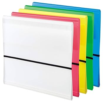 sa10ruさん専用　全５枚 Amazon | リヒトラブ ドキュメントファイル 10仕切り A4 赤