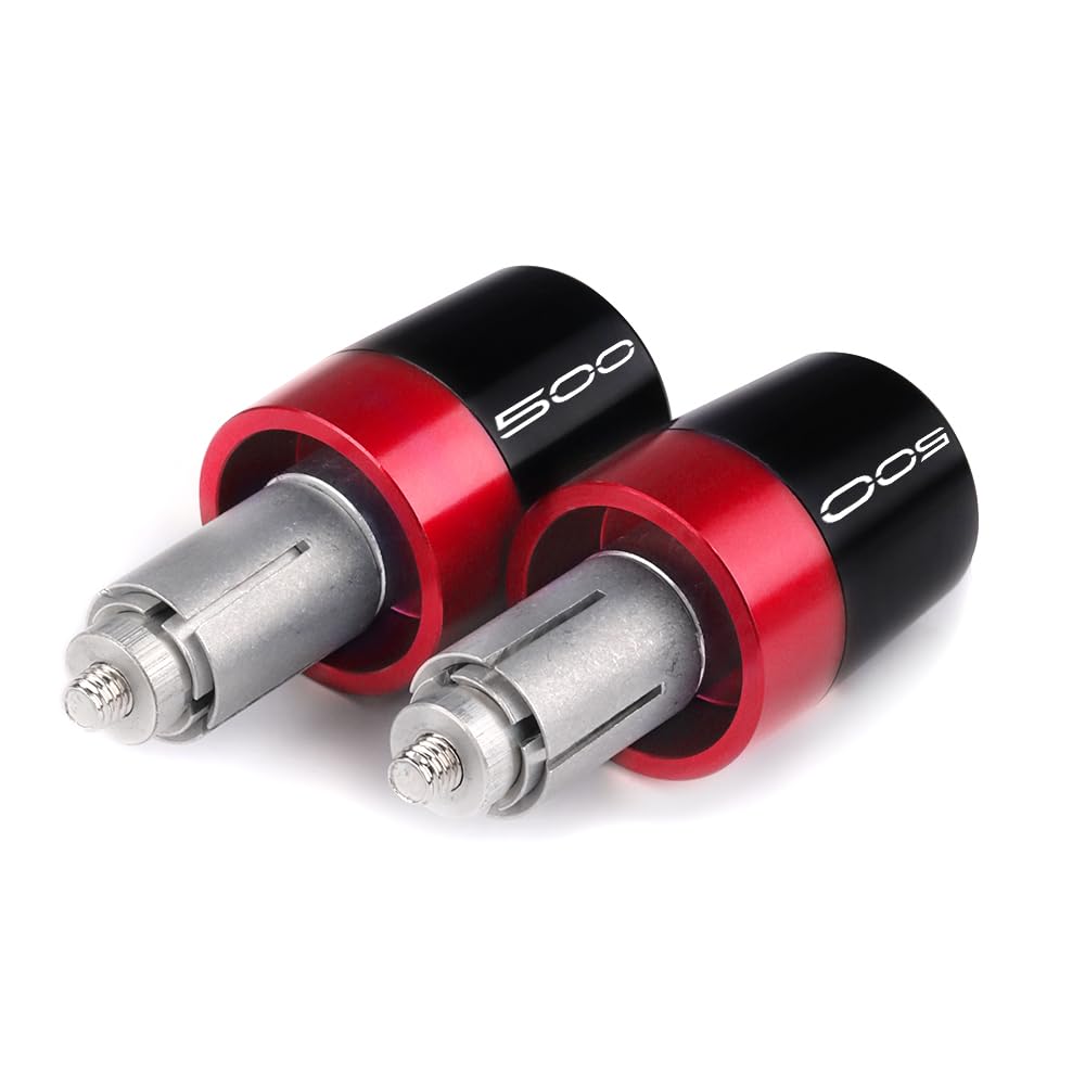 Modeer Estremità manubrio moto compatibile con Z500 / Z500 SE 2024 2025 tutti gli anni moto CNC manubrio Plug Balance Pad z500 accessori