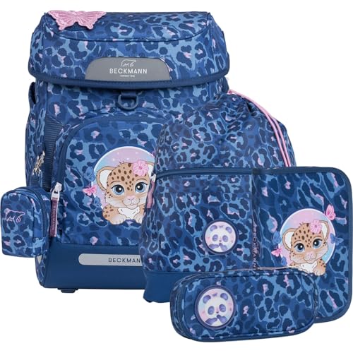 Beckmann Plus Air Schulranzen-Set 6-TLG. Cheetah