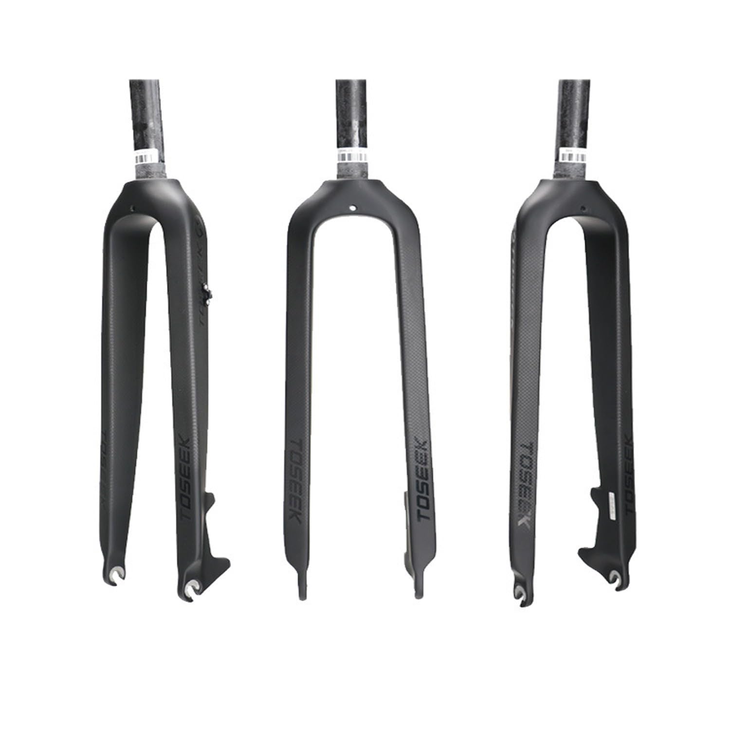 AZQOHMIS Bicycle Rigid Fork Full Carbon Bike Front Forks Disc Brake Rigid Fork MTB Bike Fork Straight Bicycle Accessories 29