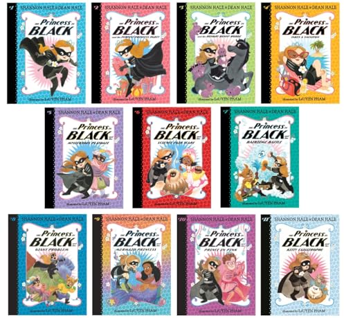The Princess in Black Series 11-Book Collection Set by Shann