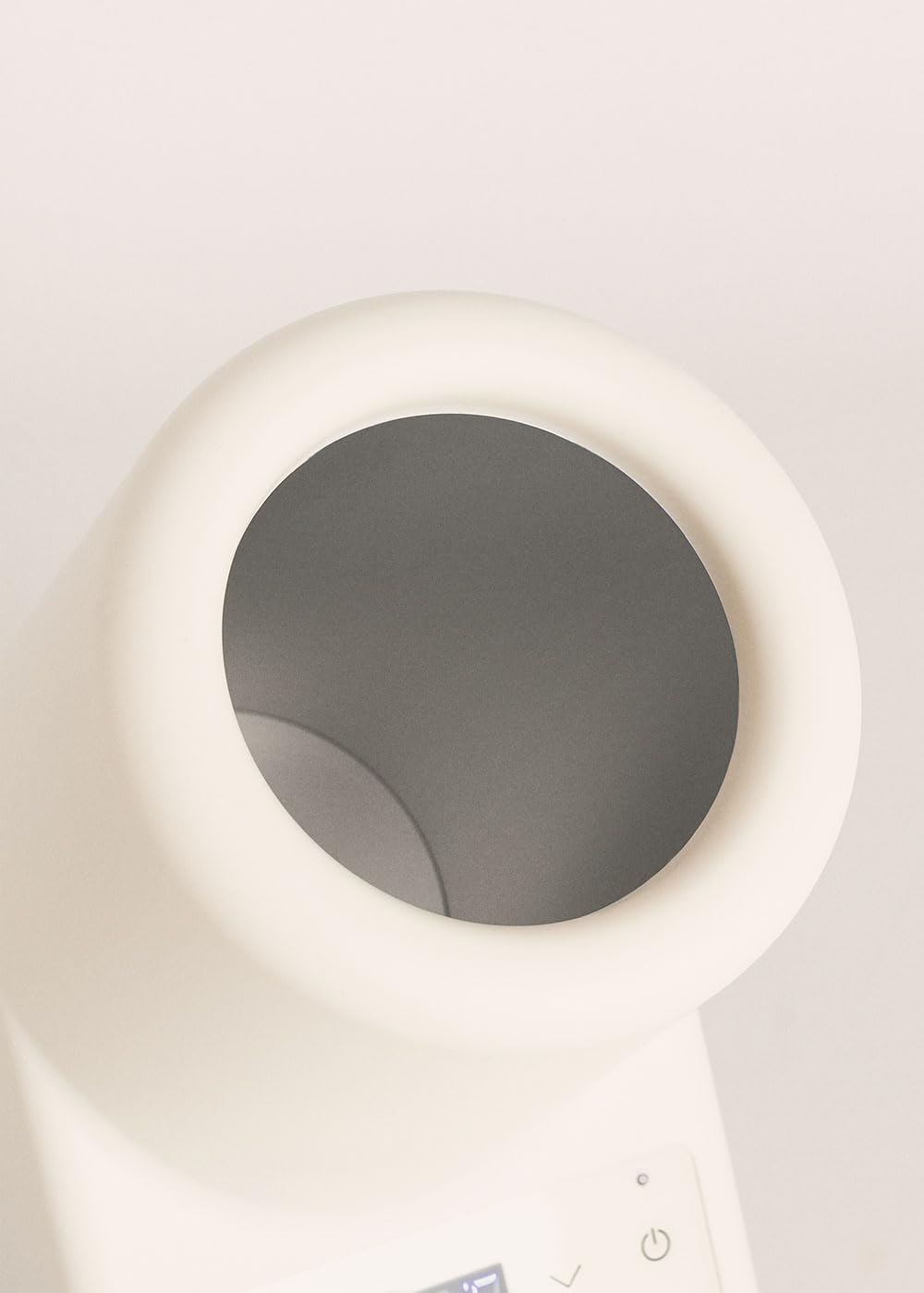 CREATE/BOTTLE COOLER/Enfriador de botellas de vino con temperatura regulable blanco roto / Ø9 cm botella, control de temperatura, pantalla LED, termómetro NTC, memoria última temperatura, 87W