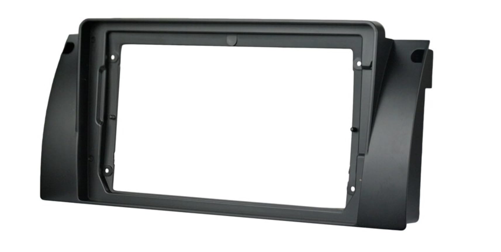 Sound Way - 9" Zoll Radio Blende Einbau Rahmen Adapter Einbauset kompatibel mit BMW 5er Series E39 / X5 E53