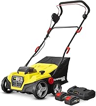 Gardeo Pro 2 x 20 V 4Ah Battery Powered Synthetic Grass Sweeper