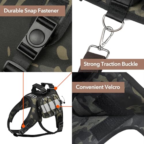 x-JUMAHE-Dog-Backpack-for-Hiking-and-Camping-Adjustable-Shoulder-Straps-Side-Pockets-Reflective-Strips-Oxford-Cloth-Medium-Size-Suitable-for-35-48-lbs-Dogs-Camo-35-48-lbs