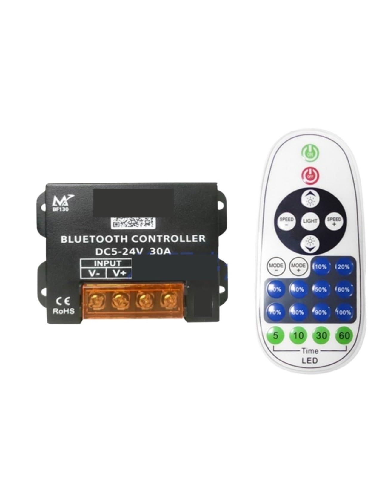 Controlador de atenuación LED con ajuste de 5-24V para un brillo constante en rótulos